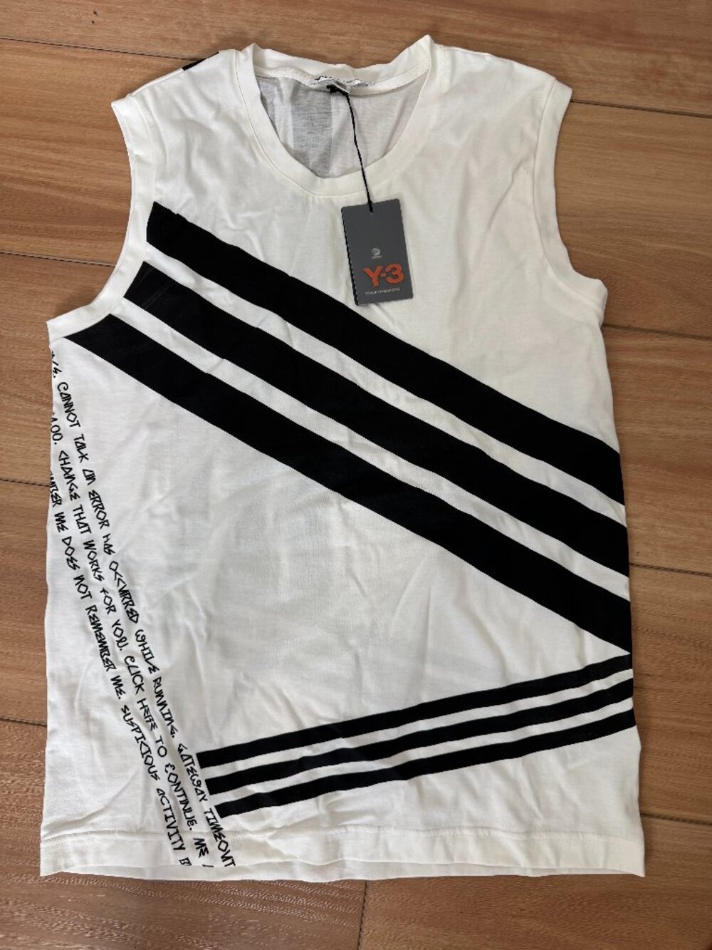 NWT: Addidas Y-3 Yohji Yamamoto Limited Edition Tank - Men's XL